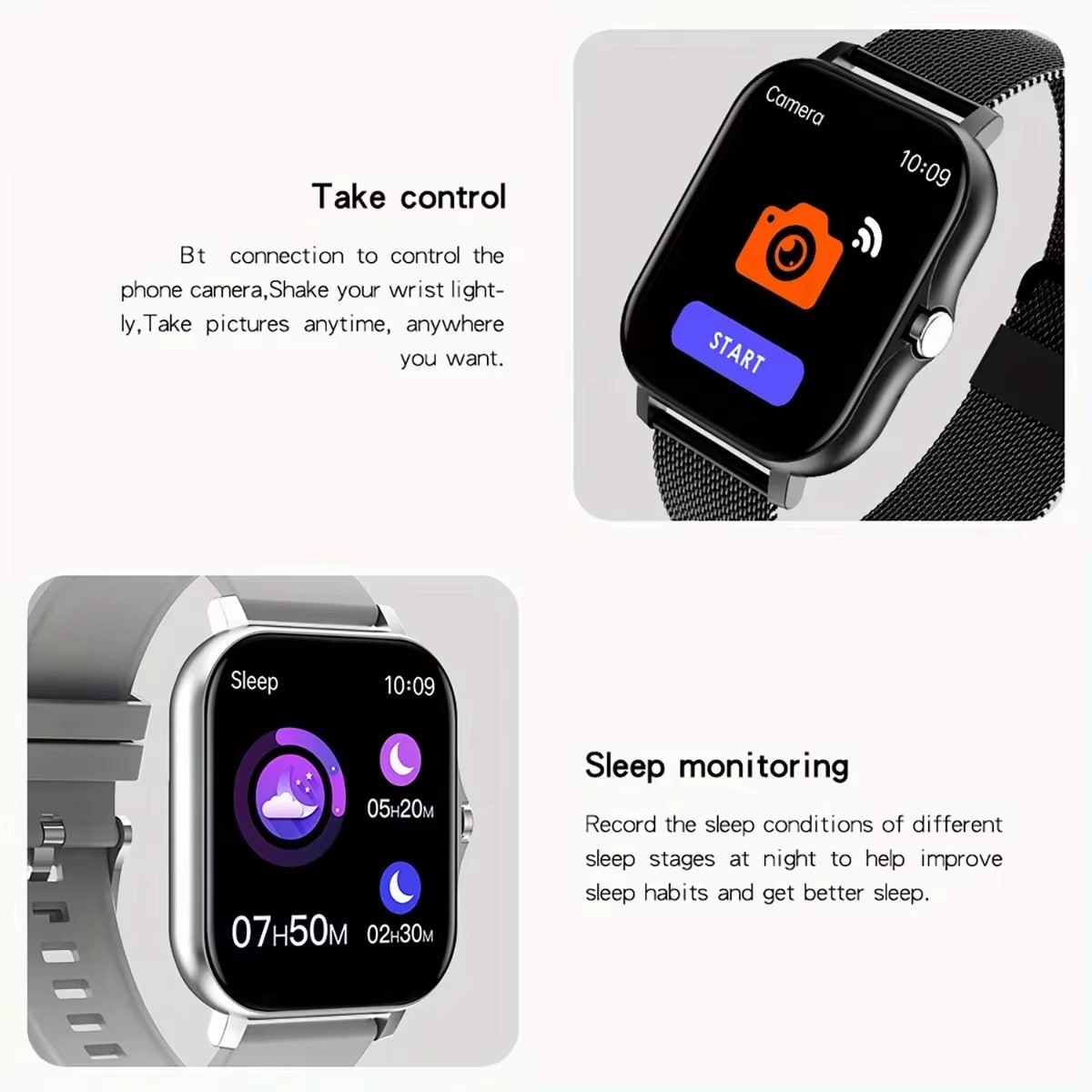 LAXASFIT Digital Smartwatch With Extra Watch Band - Anglo Cosmetics