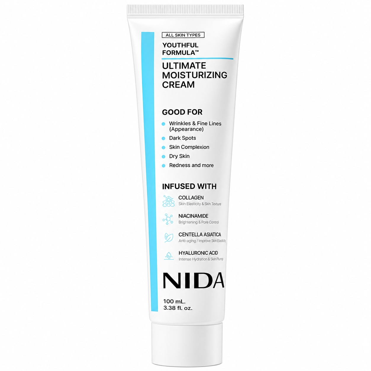 NIDA Ultimate Moisturizing Cream Anti-Aging Skin Care - Anglo Cosmetics