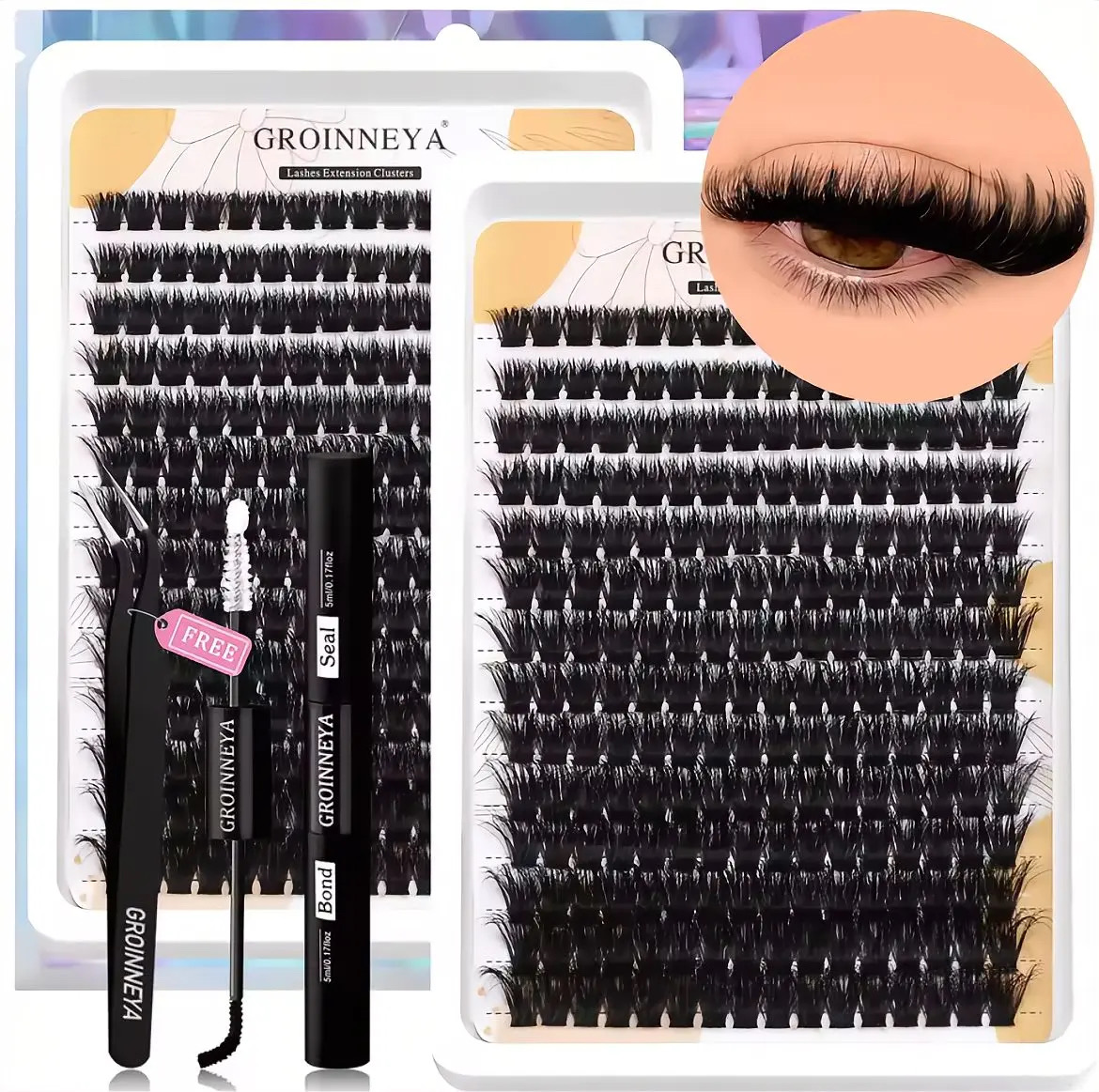 200pcs GROINNEYA Lash Extension - Anglo Cosmetics