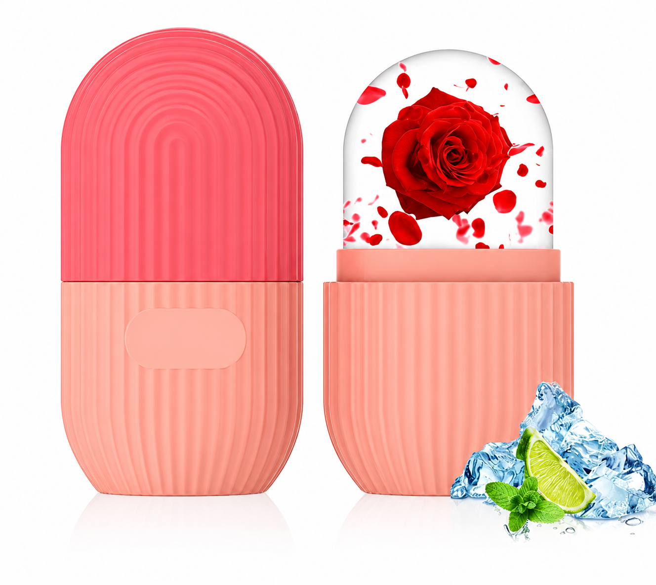 Silicone ice roller & facial cube mold. Reusable facial massager - Anglo Cosmetics